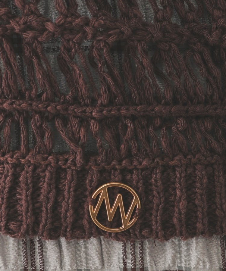 【YENN】CROCHET KNIT PULLOVER