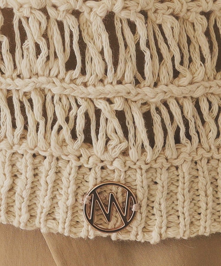 【YENN】CROCHET KNIT PULLOVER