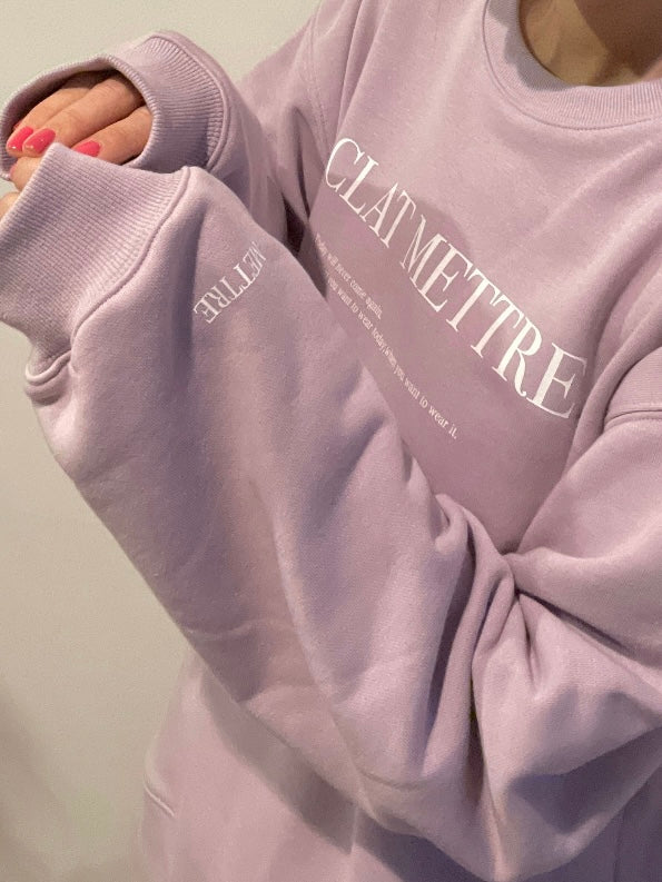 【ÉCLAT METTRE.】ÉCLAT METTRE. star sweat