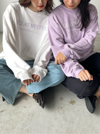 【ÉCLAT METTRE.】ÉCLAT METTRE. star sweat