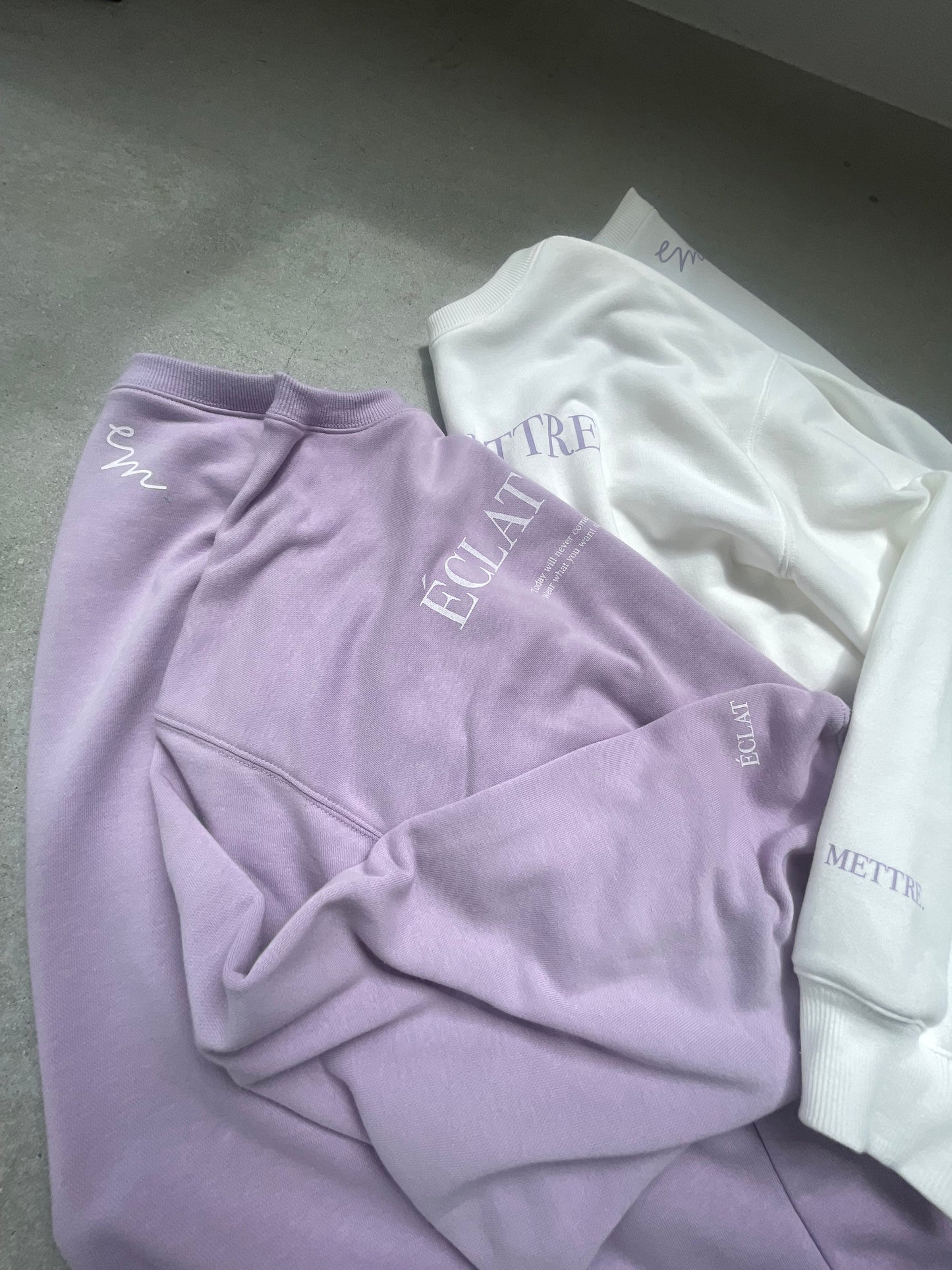 【ÉCLAT METTRE.】ÉCLAT METTRE. star sweat