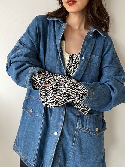 【YENN】HAND KNIT FINGERLESS