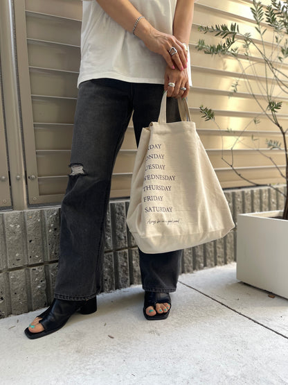 【 VIRAL. 】VIRAL. popup original week tote bag