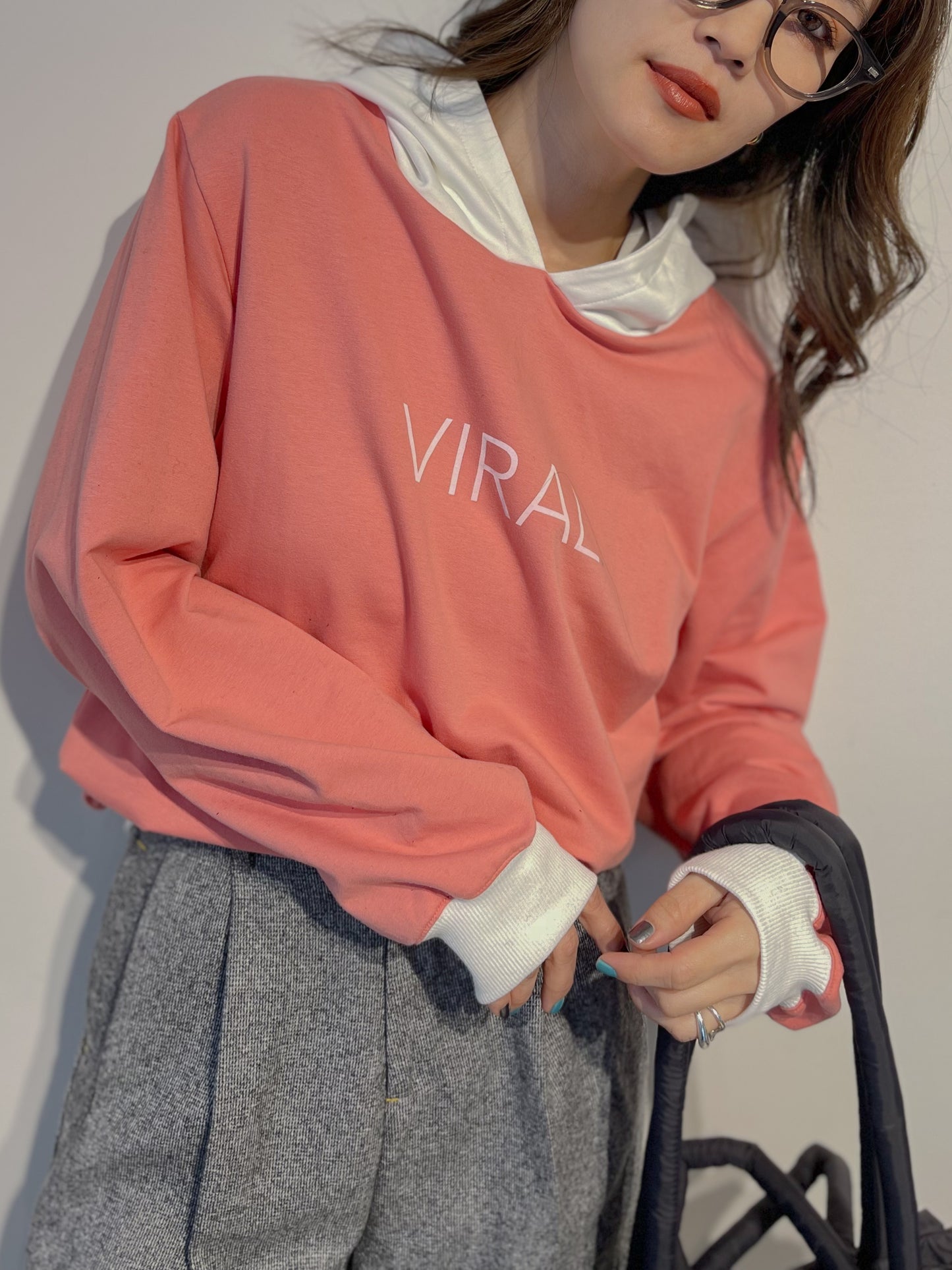 【 VIRAL. 】VIRAL star hoodie