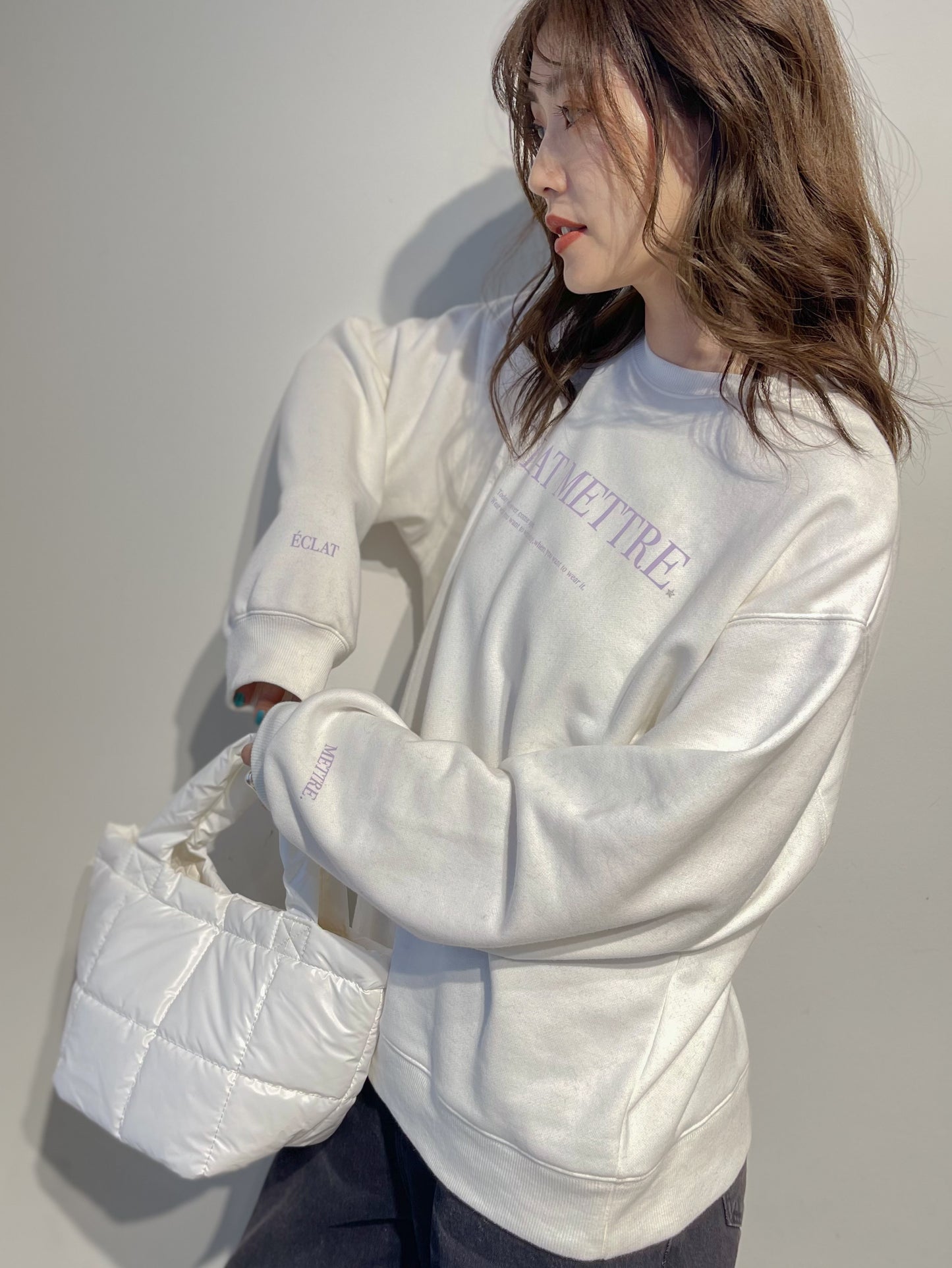 【ÉCLAT METTRE.】ÉCLAT METTRE. star sweat