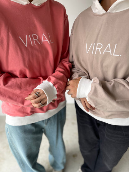 【 VIRAL. 】VIRAL star hoodie