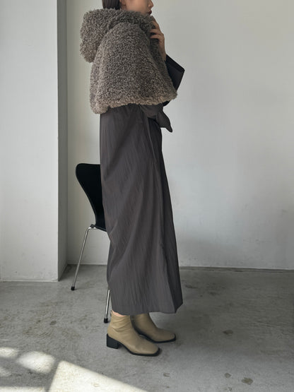 【YENN】CURL FUR CAPE