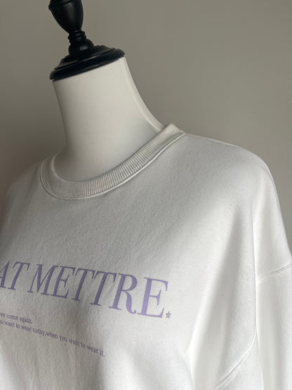 【ÉCLAT METTRE.】ÉCLAT METTRE. star sweat