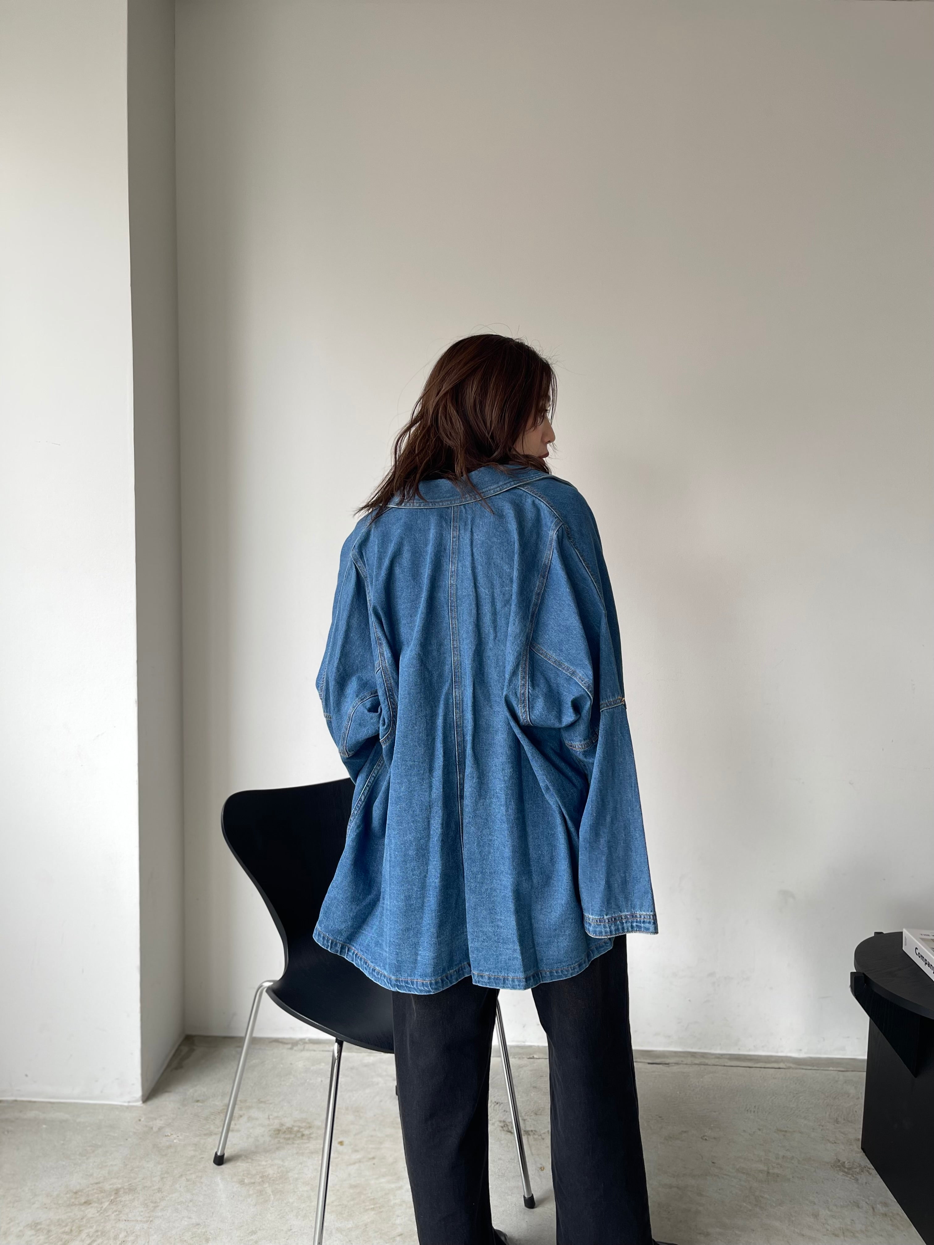 LT.DENIM COAT/ YENN