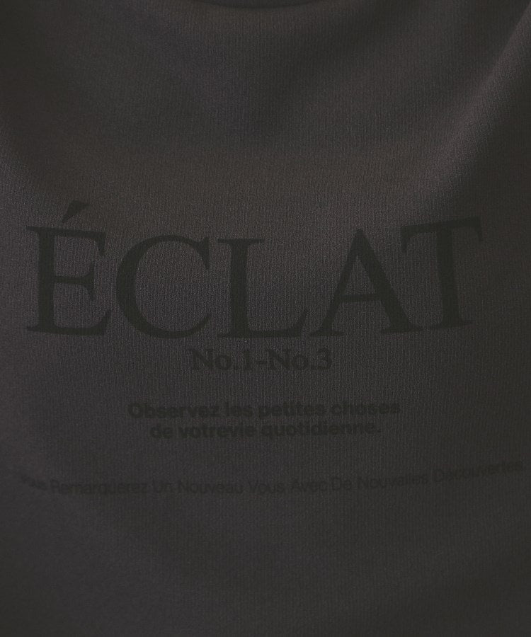 【ÉCLAT METTRE.】ジョーゼットラグランTシャツ