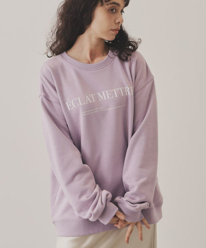 【ÉCLAT METTRE.】ÉCLAT METTRE. star sweat