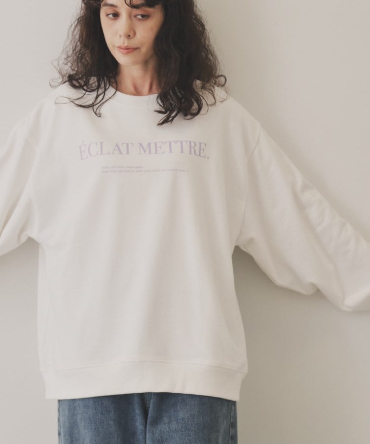 【ÉCLAT METTRE.】ÉCLAT METTRE. star sweat