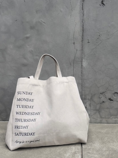 【 VIRAL. 】VIRAL. popup original week tote bag