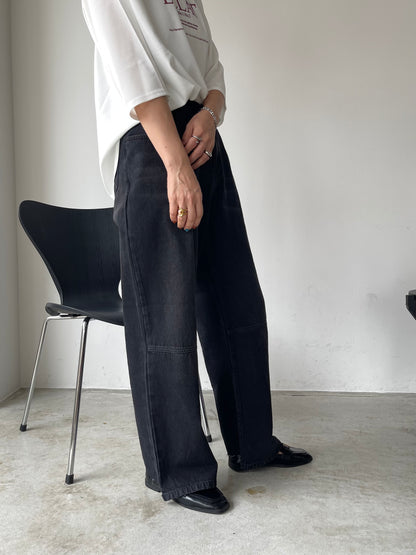 【YENN】TUCK BELT DESIGN PANTS