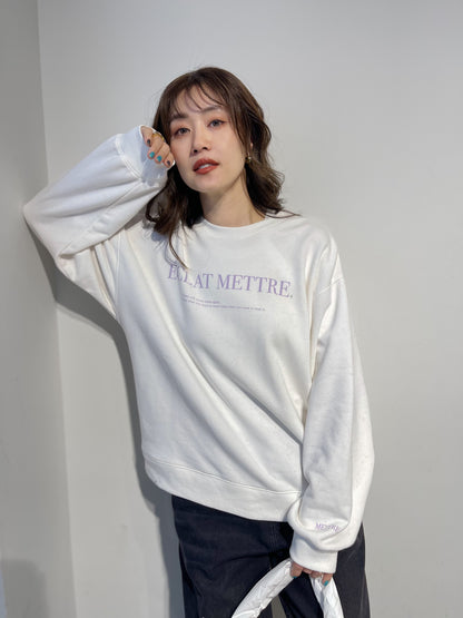 【ÉCLAT METTRE.】ÉCLAT METTRE. star sweat