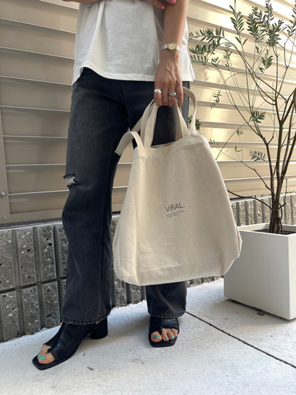 【 VIRAL. 】VIRAL. popup original week tote bag