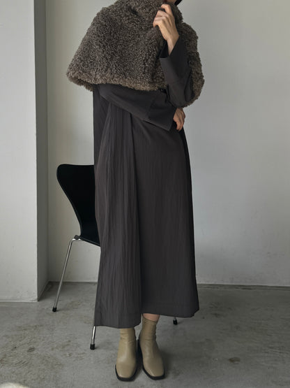 【YENN】CURL FUR CAPE