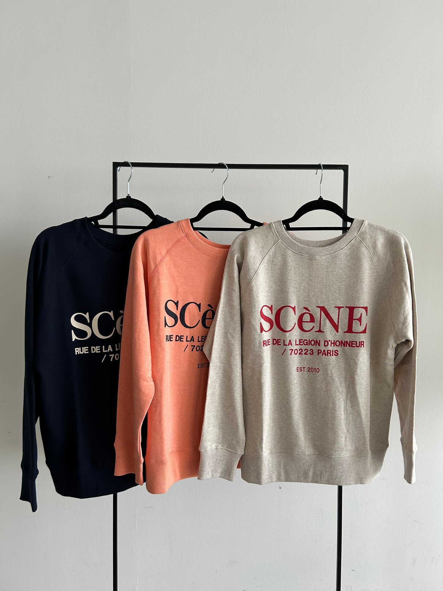 【ÉCLAT METTRE.】SCeNEコンパクトスウェットプルオーバー