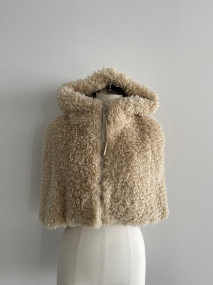 【YENN】CURL FUR CAPE