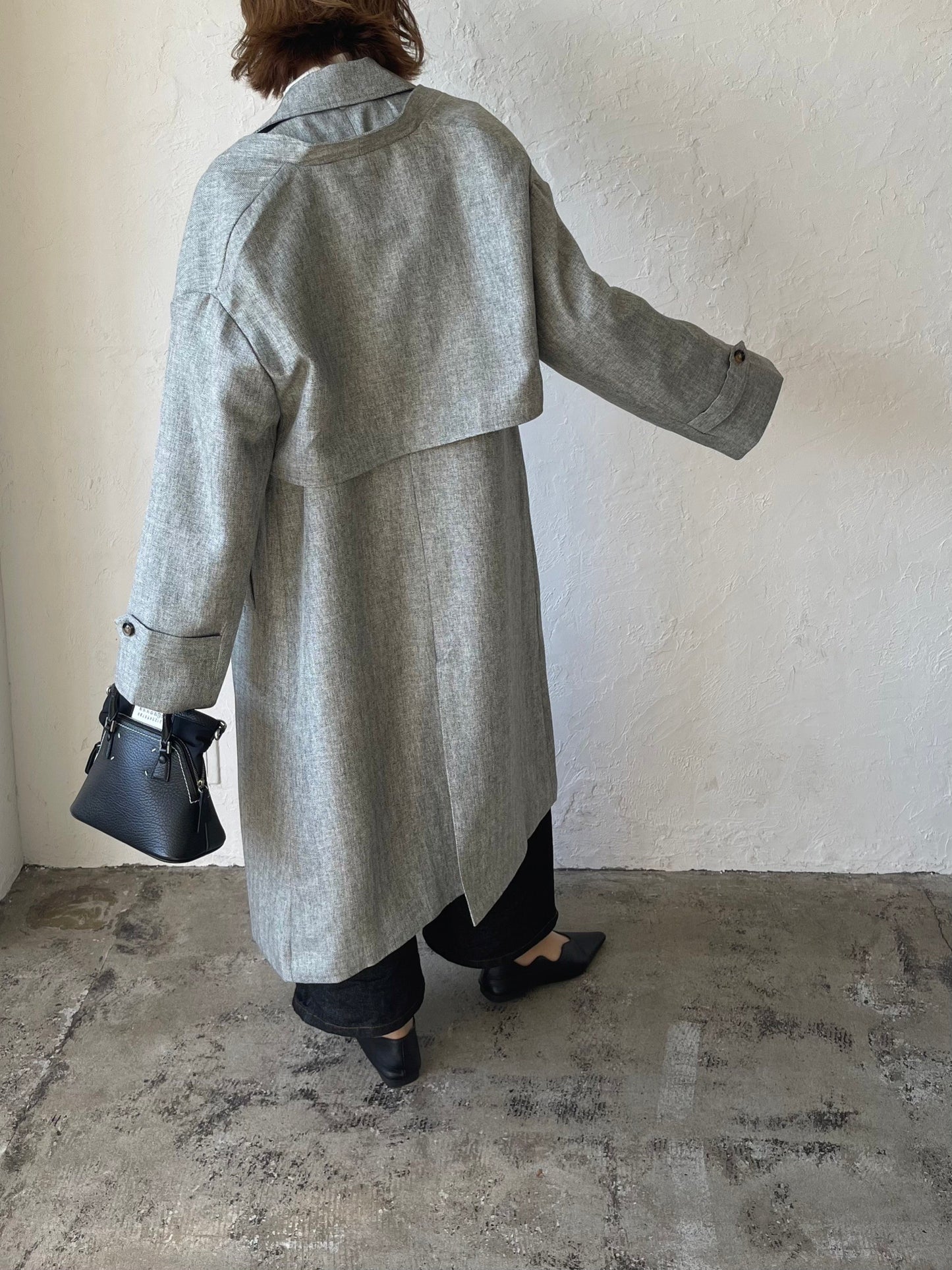 today. 】3way long trench coat – VIRAL.