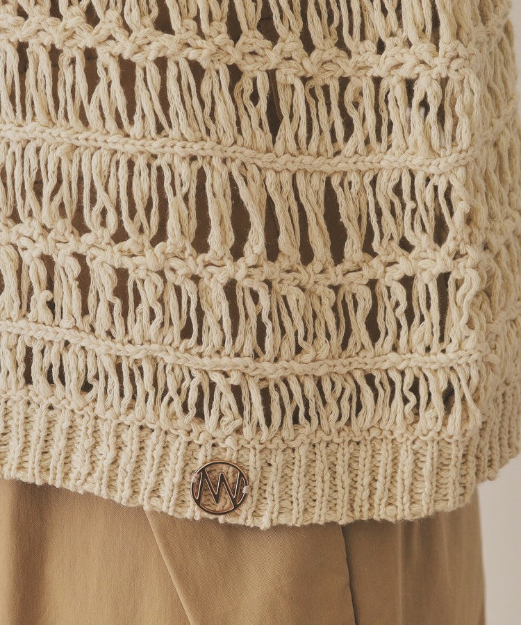 【YENN】CROCHET KNIT PULLOVER